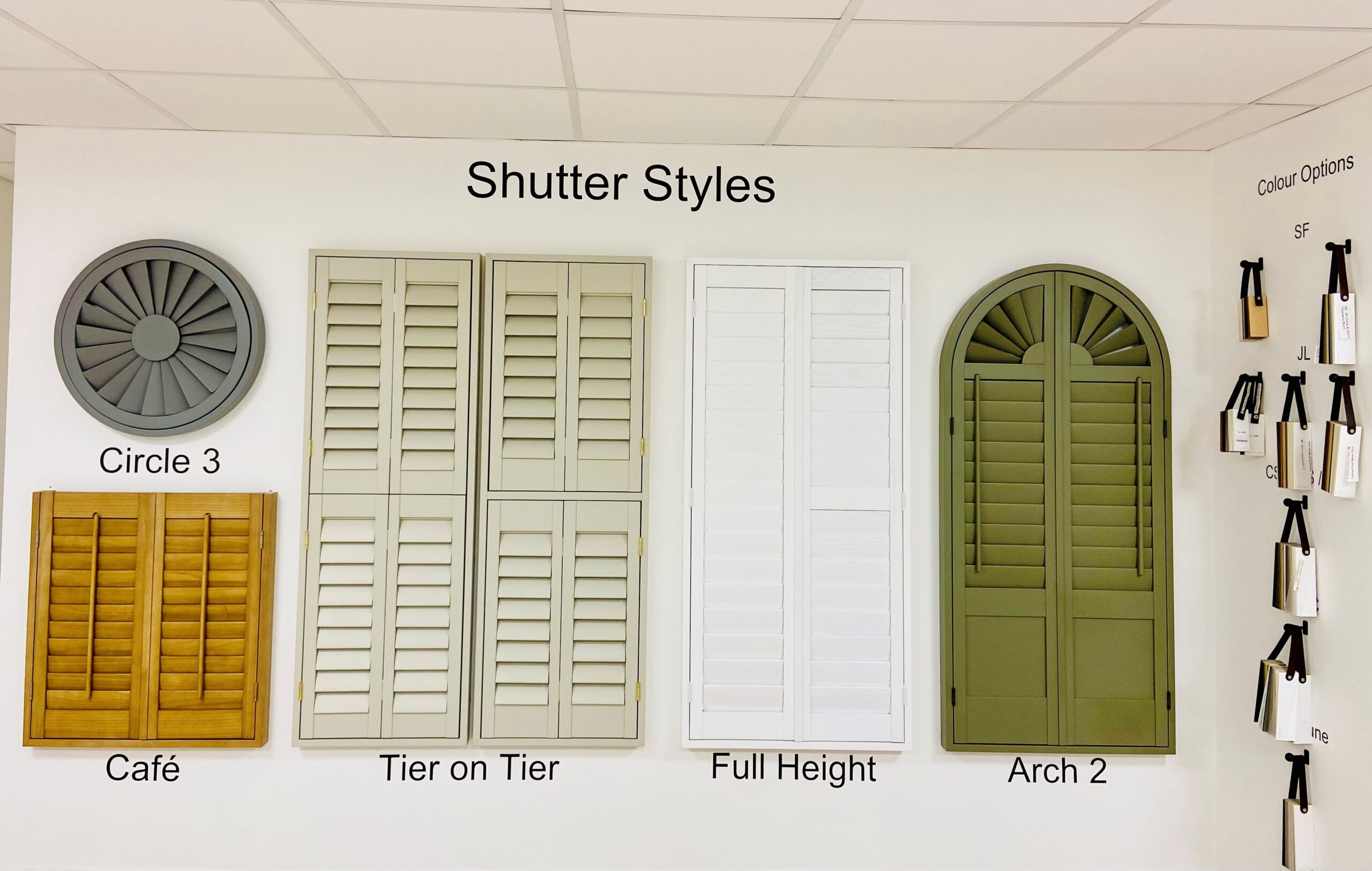 Tier On Tier Shutters - Trade Shutters